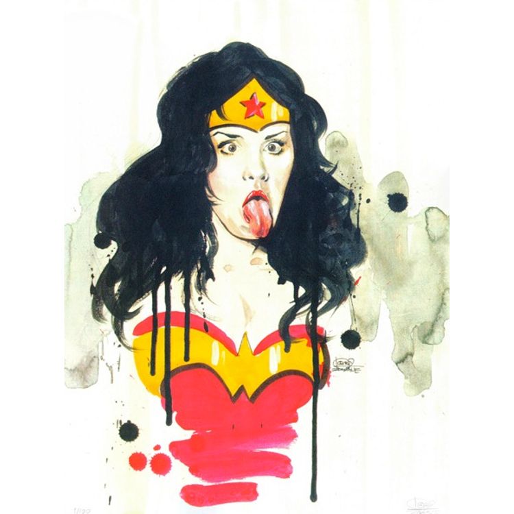 Very Wonder Woman - 1 by Lora Zombie