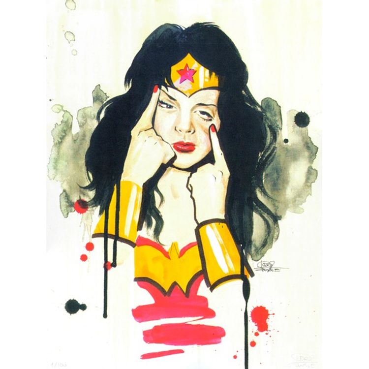 Very Wonder Woman - 3 by Lora Zombie