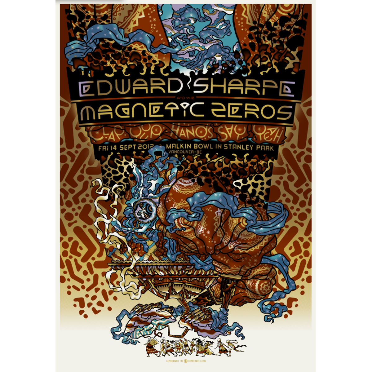 Edward Sharpe and the Magnetic Zero - Vancouver, BC, 2012