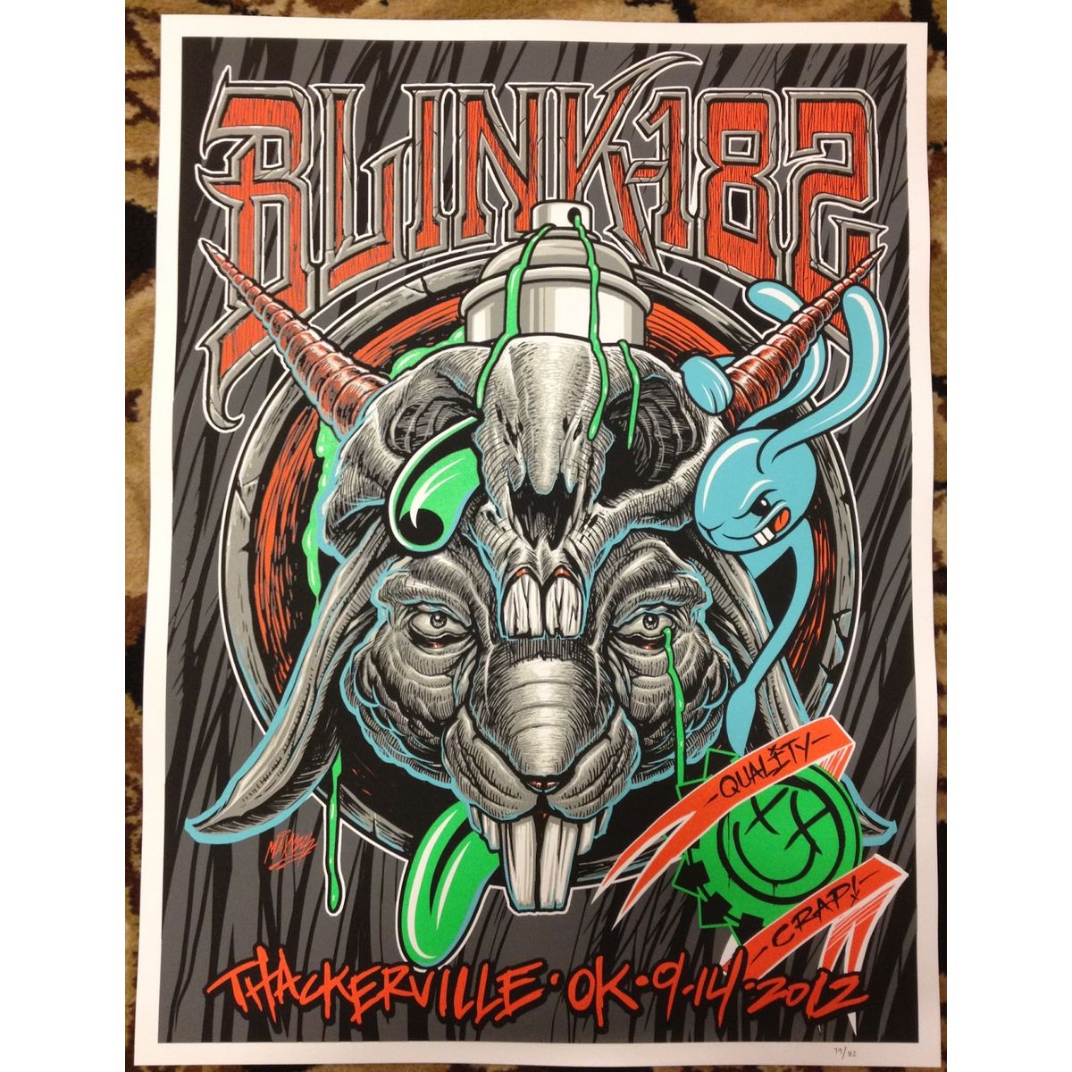 Blink 182 - Thackerville, OK, 2012