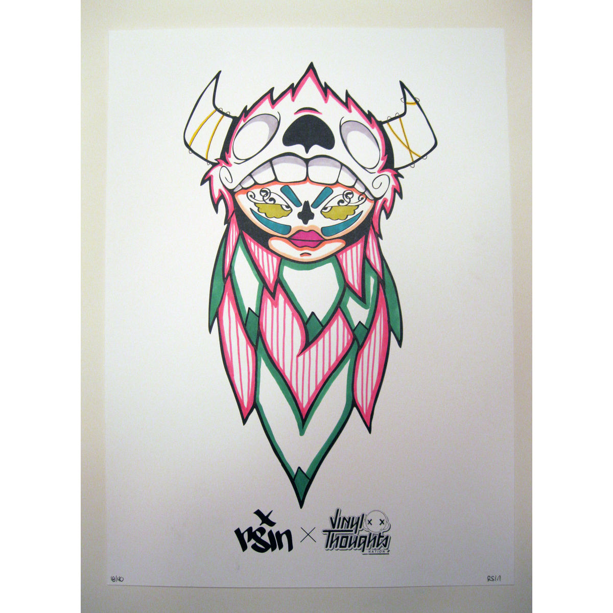 RSIN – Hand Inked Screen Print #18