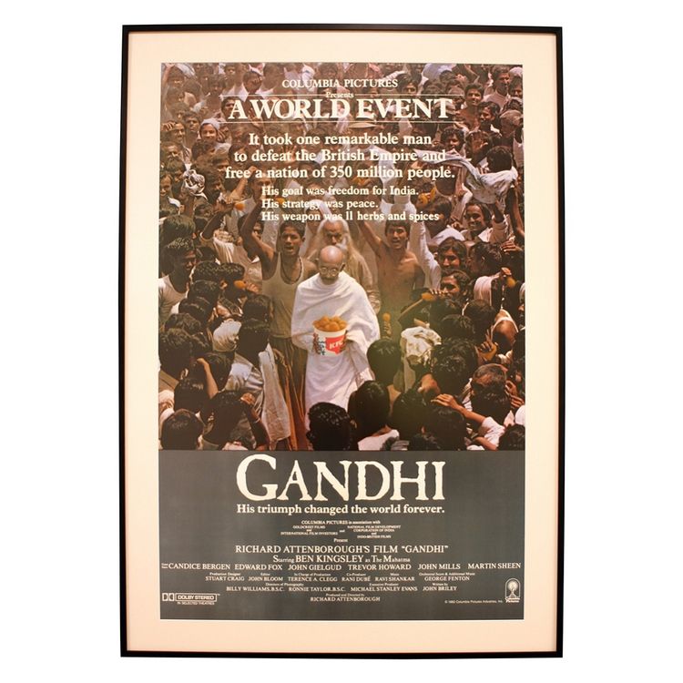 Gandhi by Robert Brandenburg