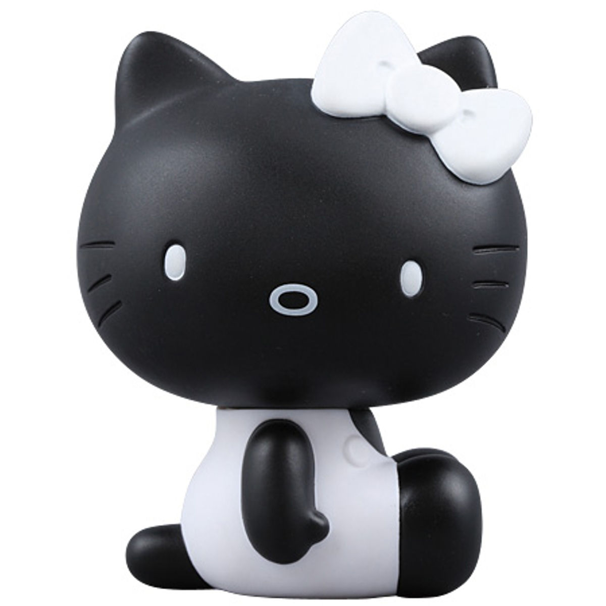 Black & White Sitting Hello Kitty