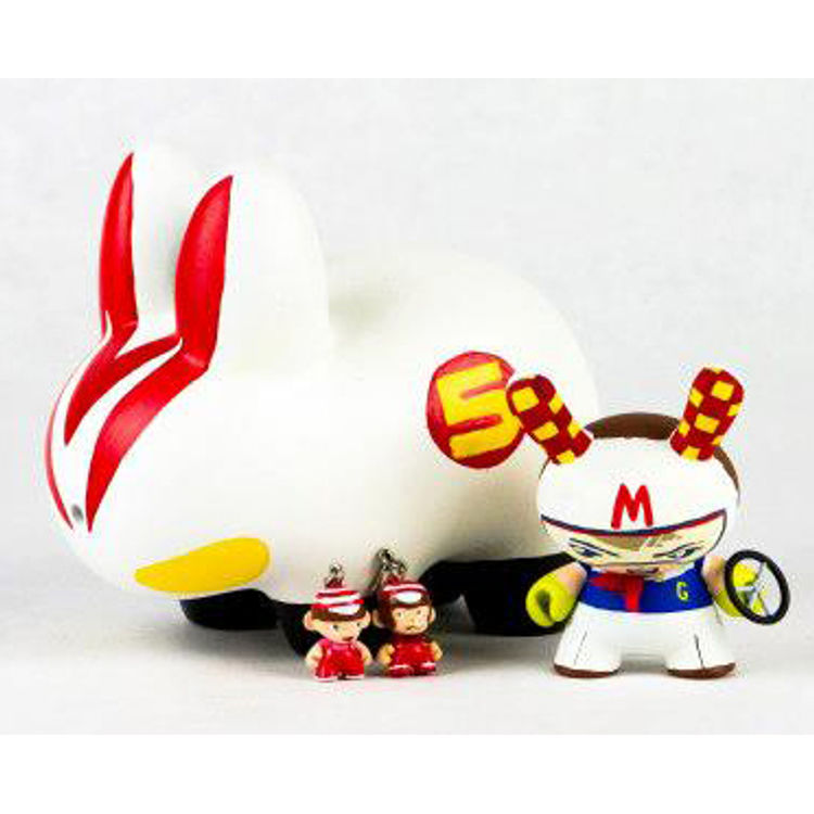 Speed Racer dunny/labbit set by ianthegamer