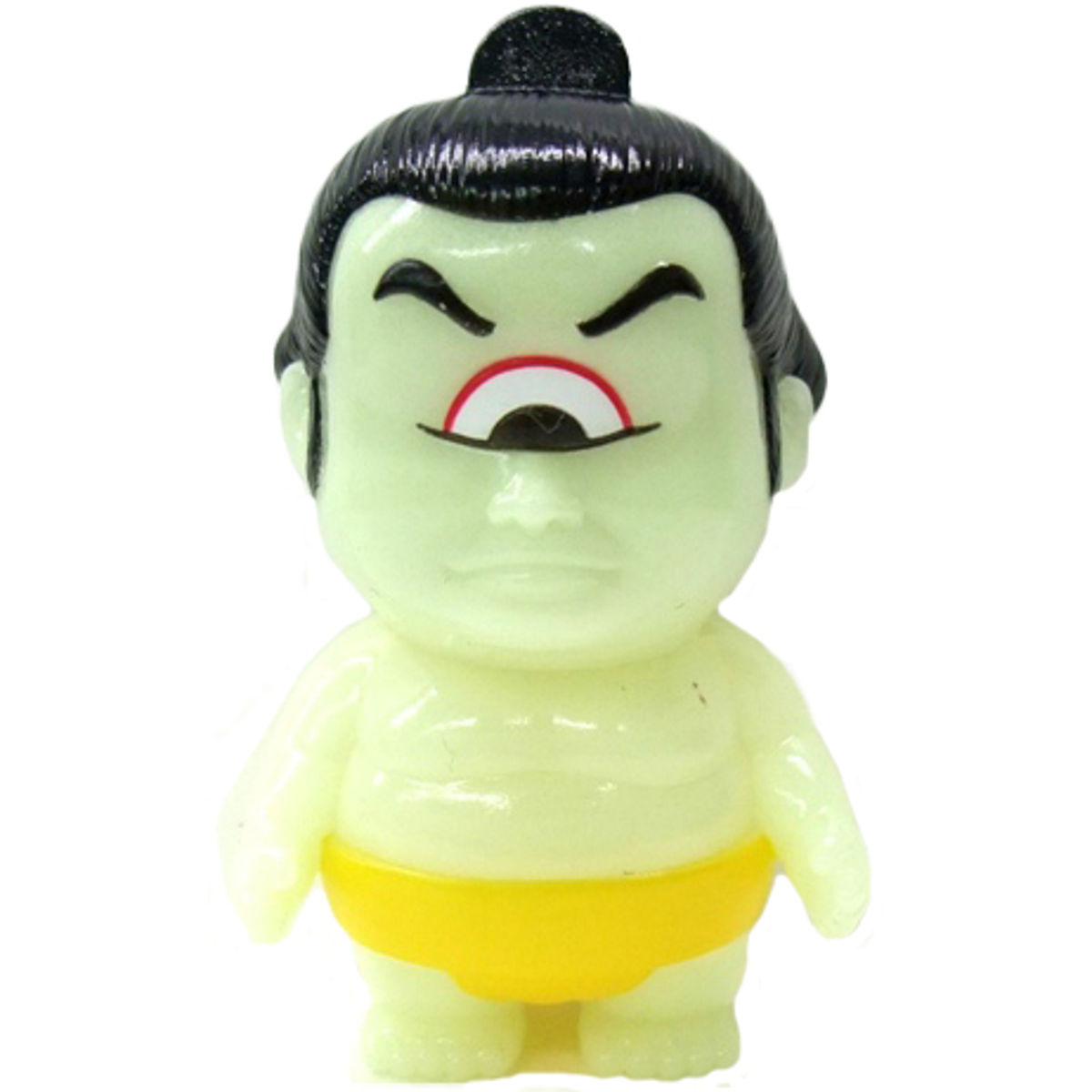 Bakenofuji - Flesh w/ Yellow Mawashi & White Eye