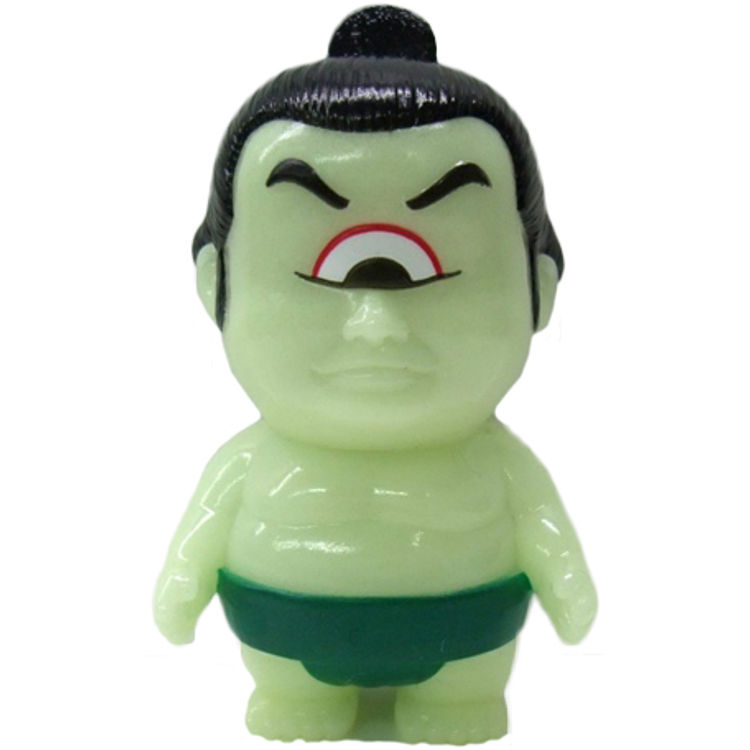 Bakenofuji - GID w/ Green Mawashi & White Eye by Real X Head (Mori Katsura)