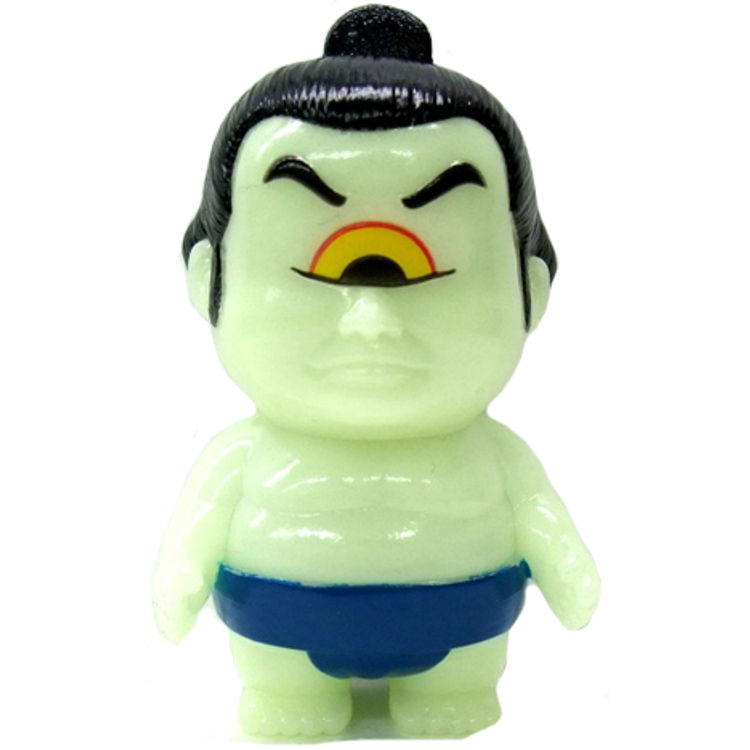 Bakenofuji - GID w/ Blue Mawashi & Yellow Eye by Real X Head (Mori Katsura)