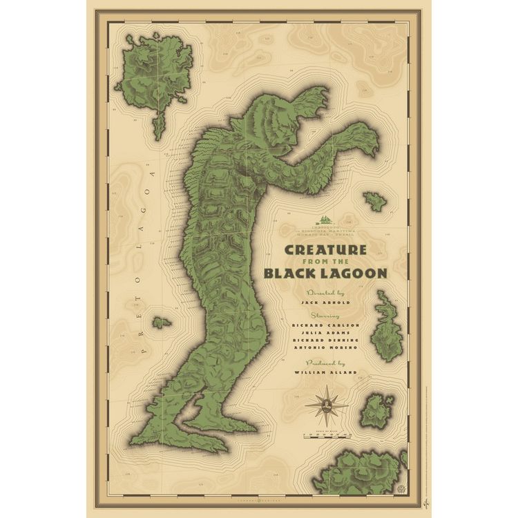Creature from the Black Lagoon by Laurent Durieux