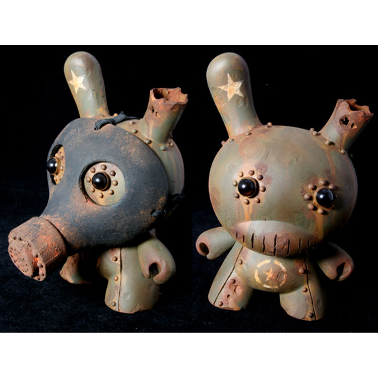 Gas Mask Dunny by DrilOne