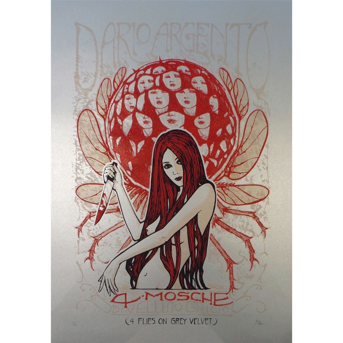 4 Mosche Di Velluto Grigio - Variant