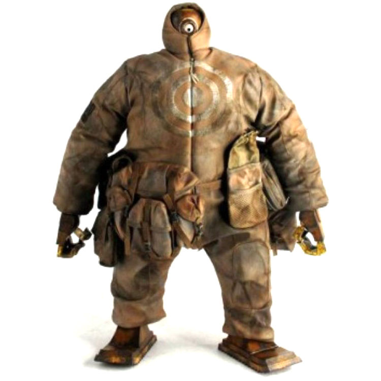 Thruxton Industrial Army Hire (Dirty Swine Mode) by Ashley Wood