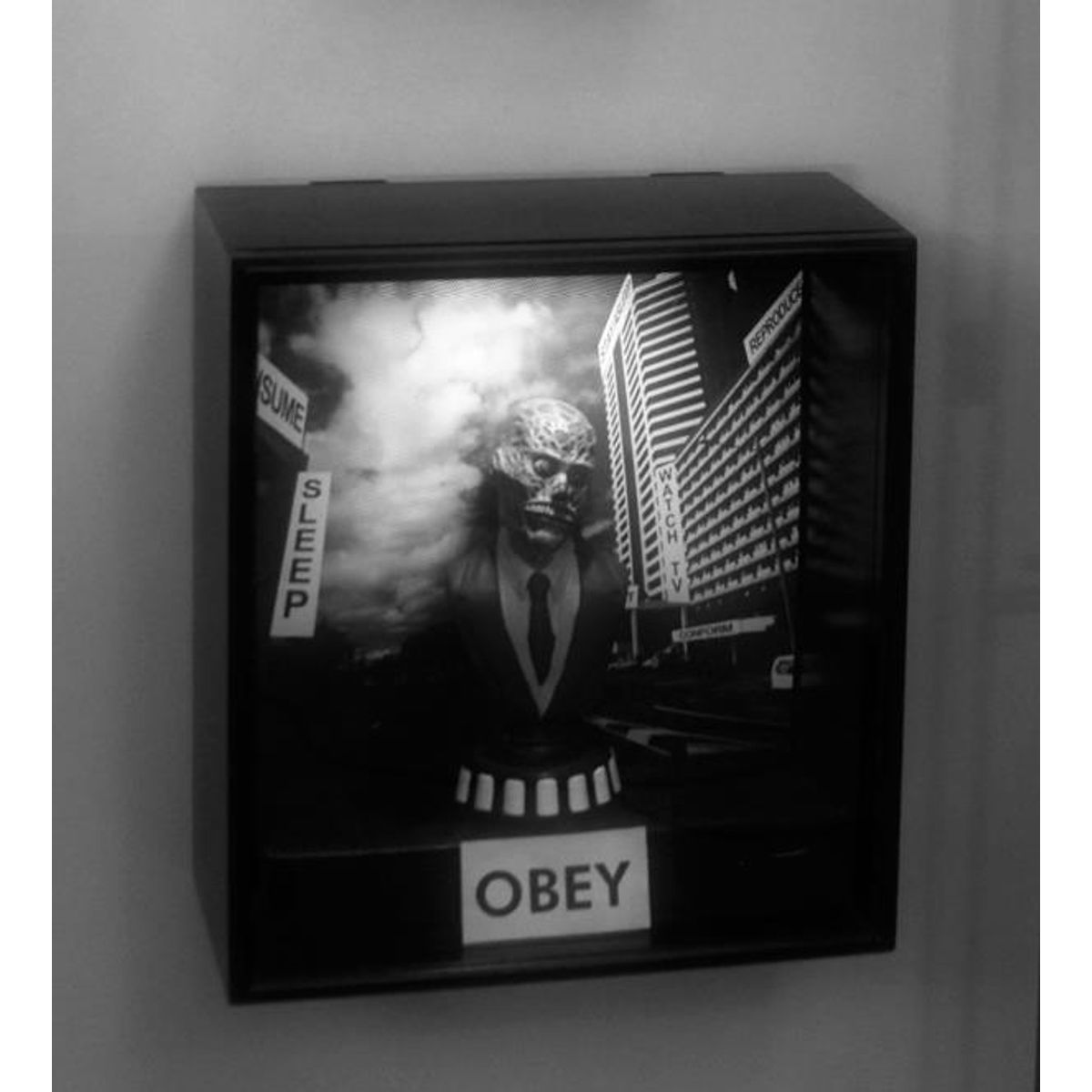 They Live OBEY Shadowbox