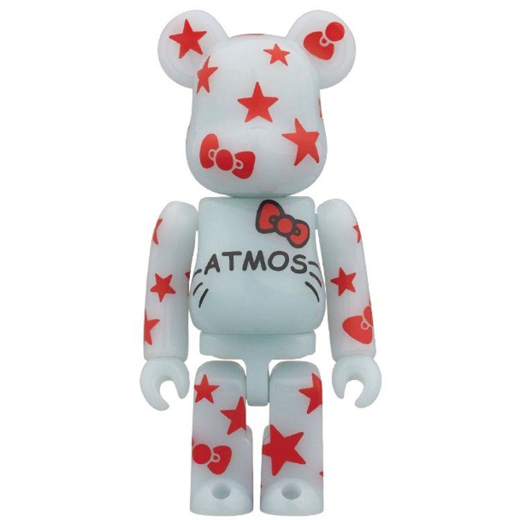 100% Atmos x Hello Kitty Be@rbrick by Sanrio
