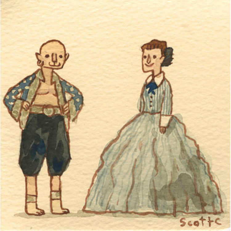 The King and I by Scott Campbell (Scott C)