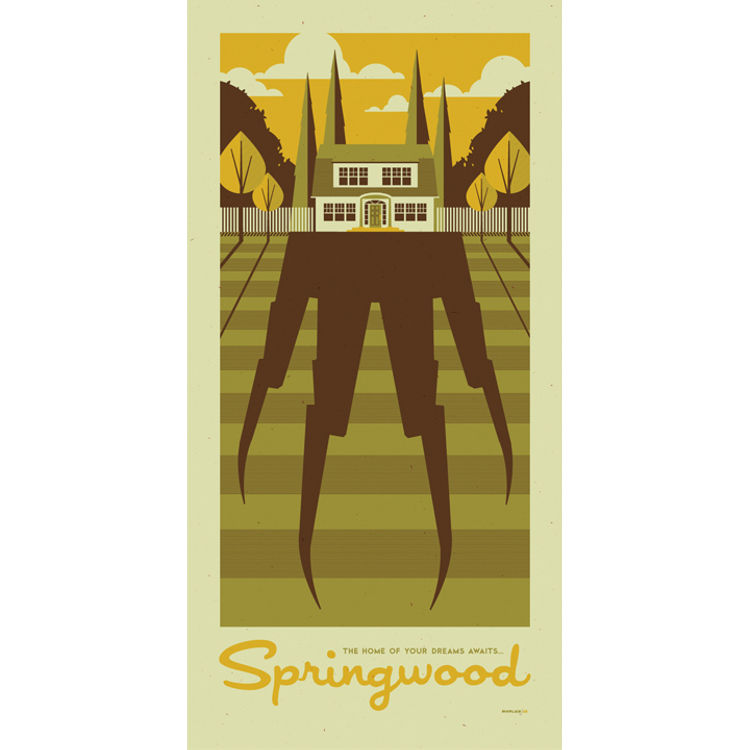 Nightmare on Elm Street by Tom Whalen