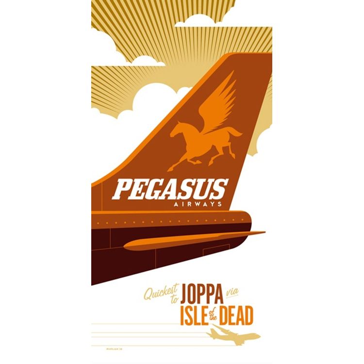 Clash of the Titans by Tom Whalen