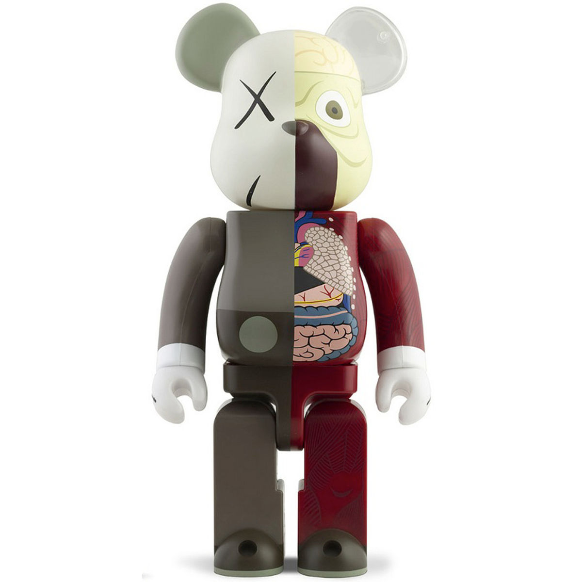 400% Brown Dissected Companion Be@rbrick