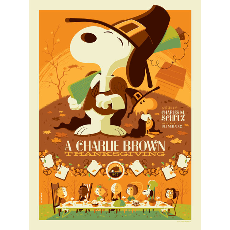 A Charlie Brown Thanksgiving by Tom Whalen