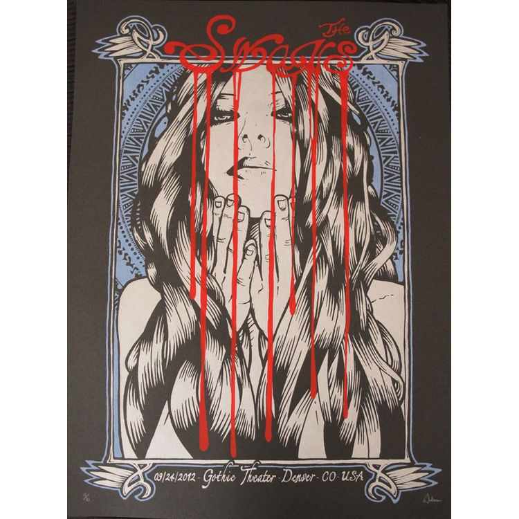 Swans - Denver, CO 2012 (Variant) by Malleus
