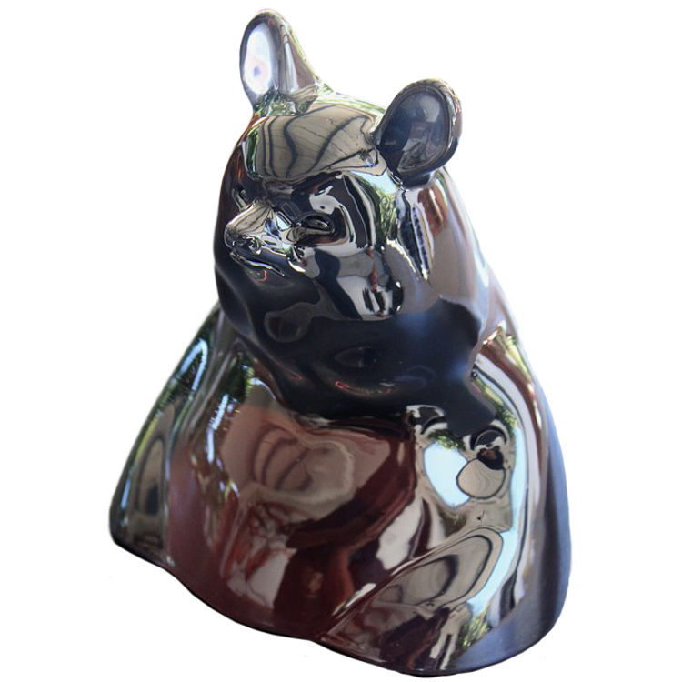 Panda Gazer Bust - Black Marauder by Woes (Aaron Martin)
