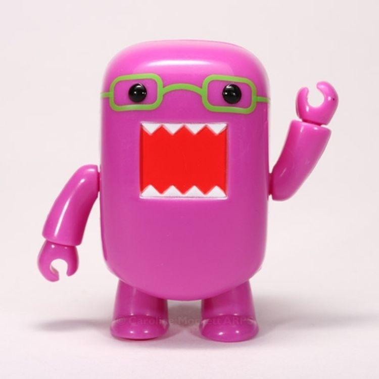 Domo - Purple Glasses [Blacklight] by Dark Horse