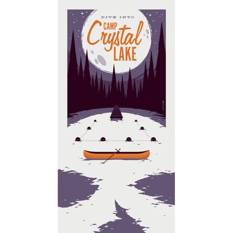 Camp Crystal Lake by Tom Whalen