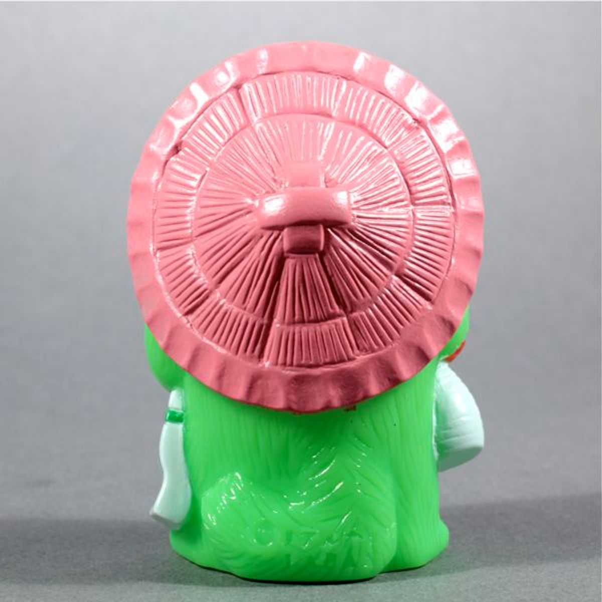 Mini Tanuki - Lime Green and Tan