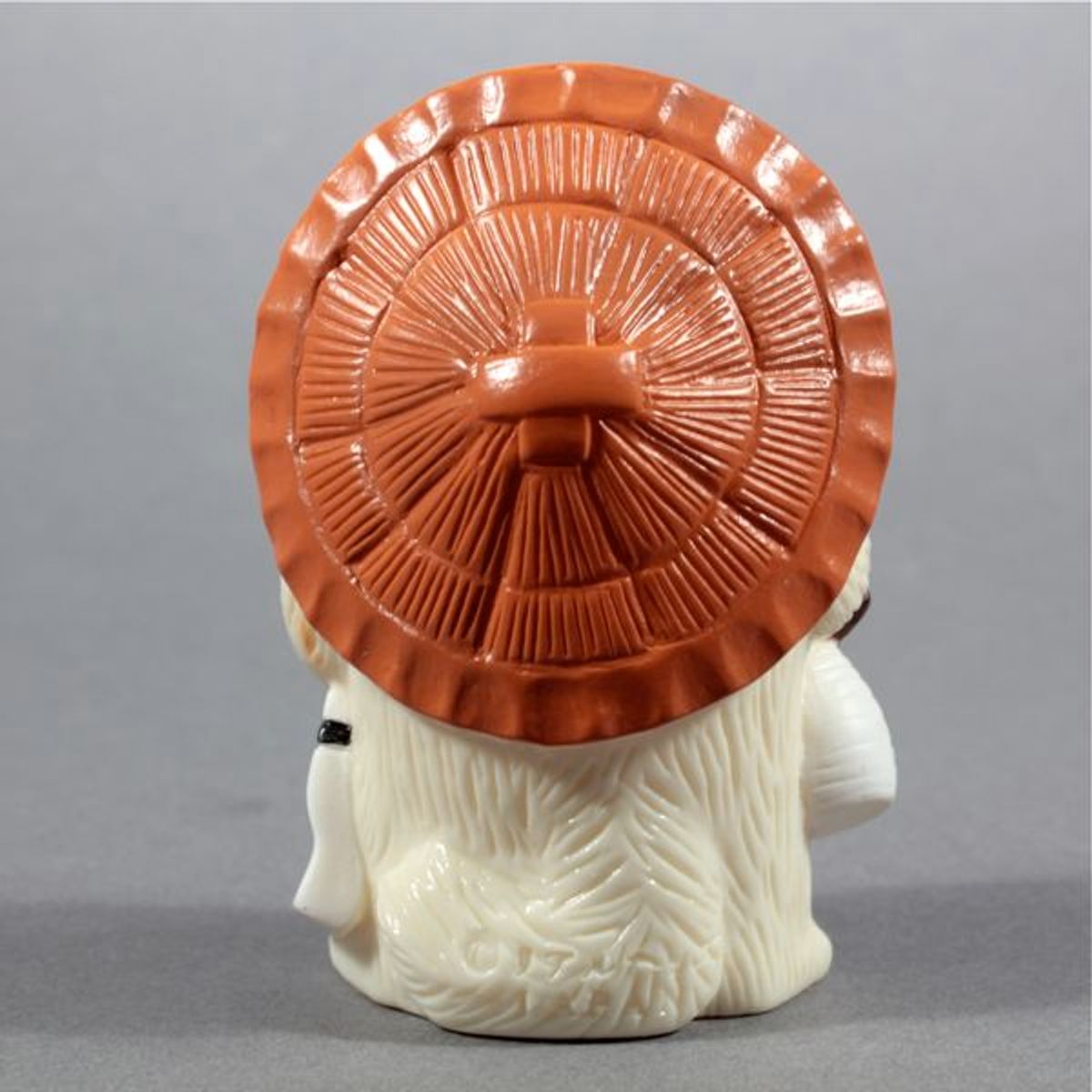 Mini Tanuki - Ivory and White