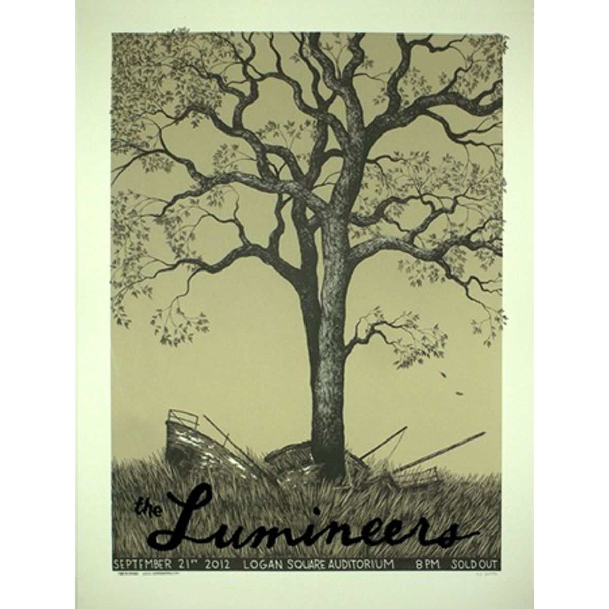 The Lumineers - Chicago IL, 2012 (Diptych)