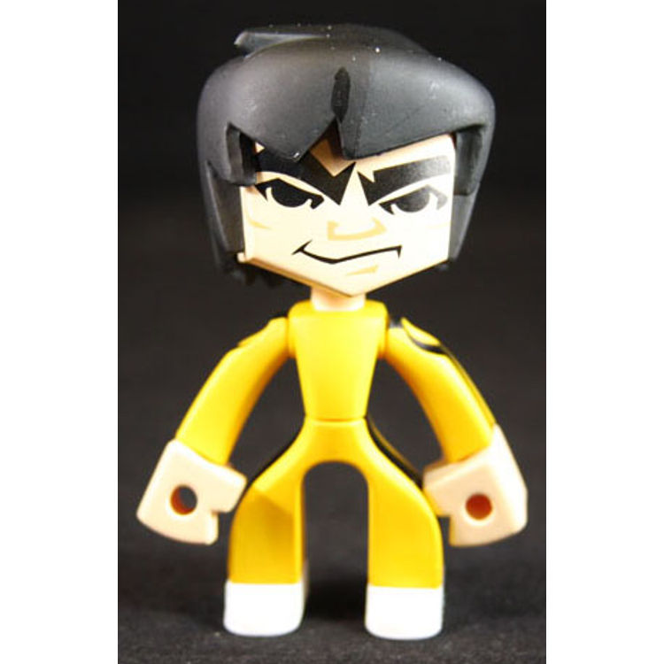 Bruce Lee in Yellow and Black Tracksuit by MAD (Jeremy Madl)