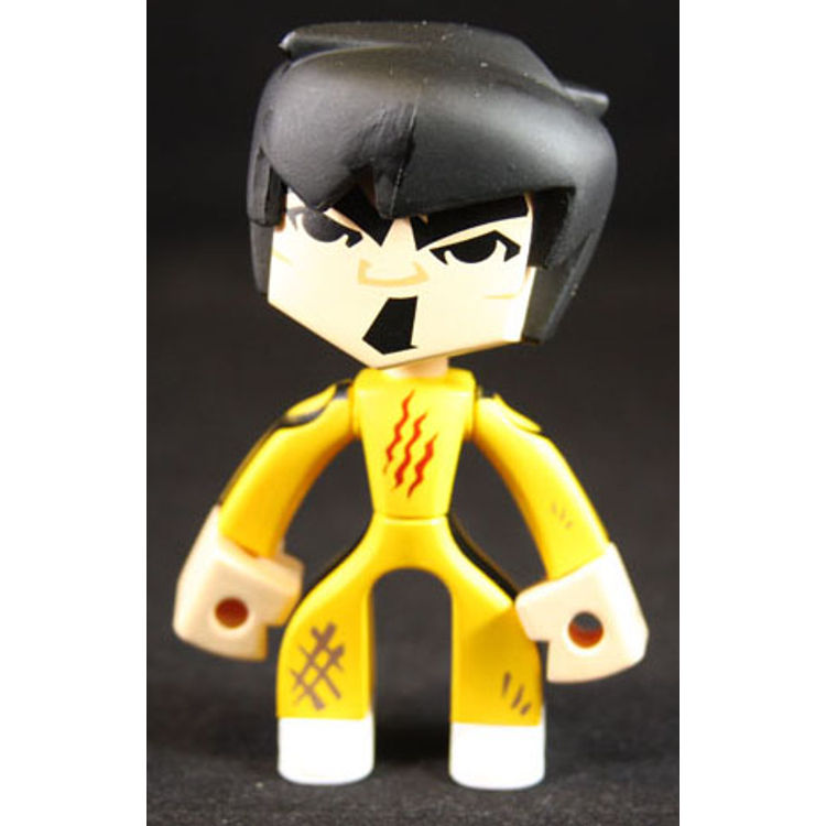 Bruce Lee in Yellow and Black Tracksuit (Beat Up) by MAD (Jeremy Madl)