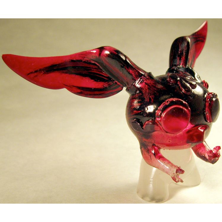 Night Terror Dunny – Blood Lust Red by Matt A* (Matt Anderson)