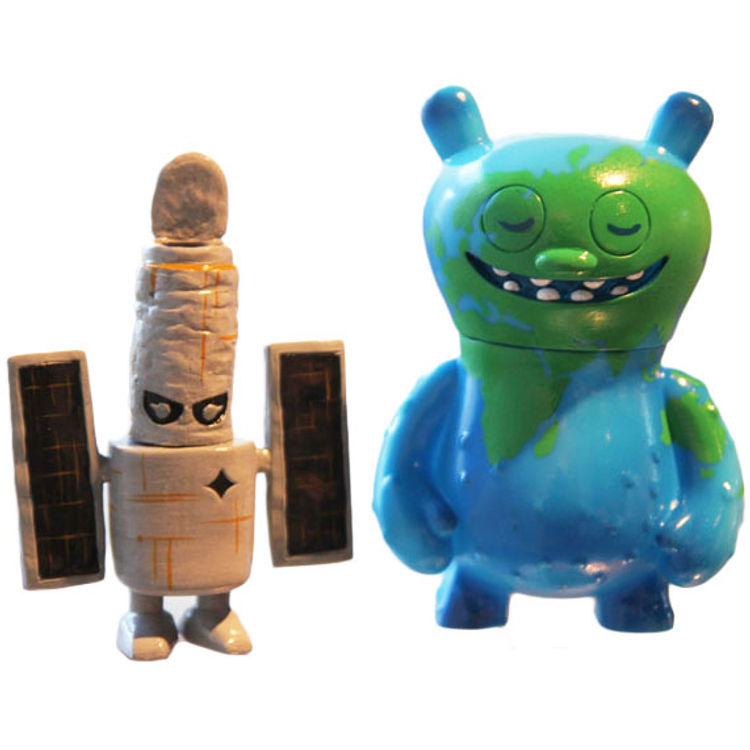 Ugly Earth and Boss Hubble by Josh Herbolsheimer