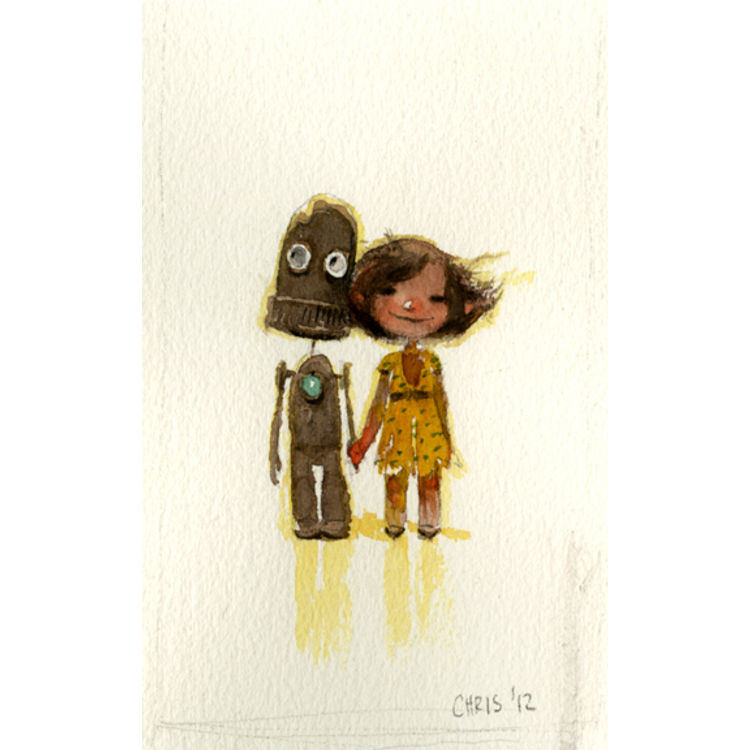 Dance Bot & Girl by Chris Appelhans