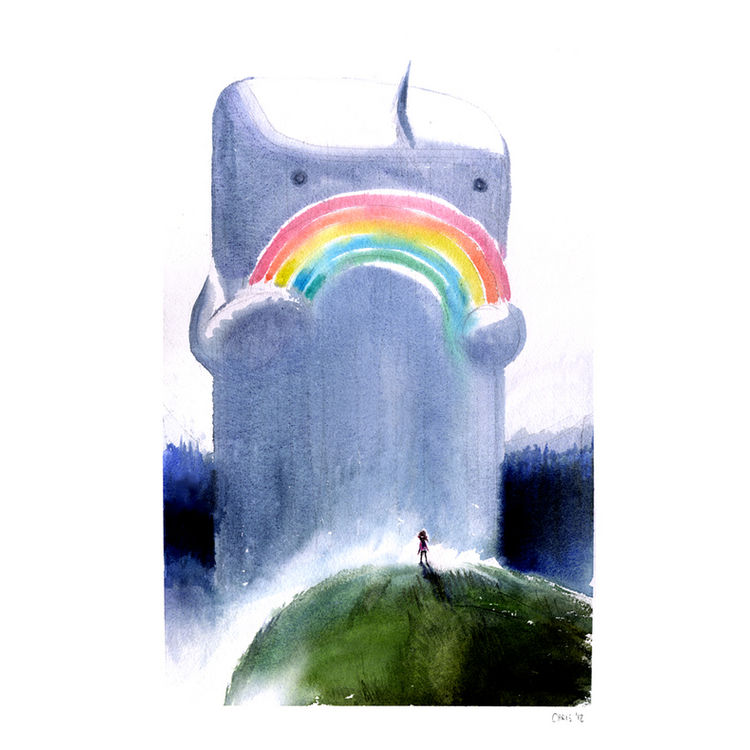 Rainbow Monster by Chris Appelhans