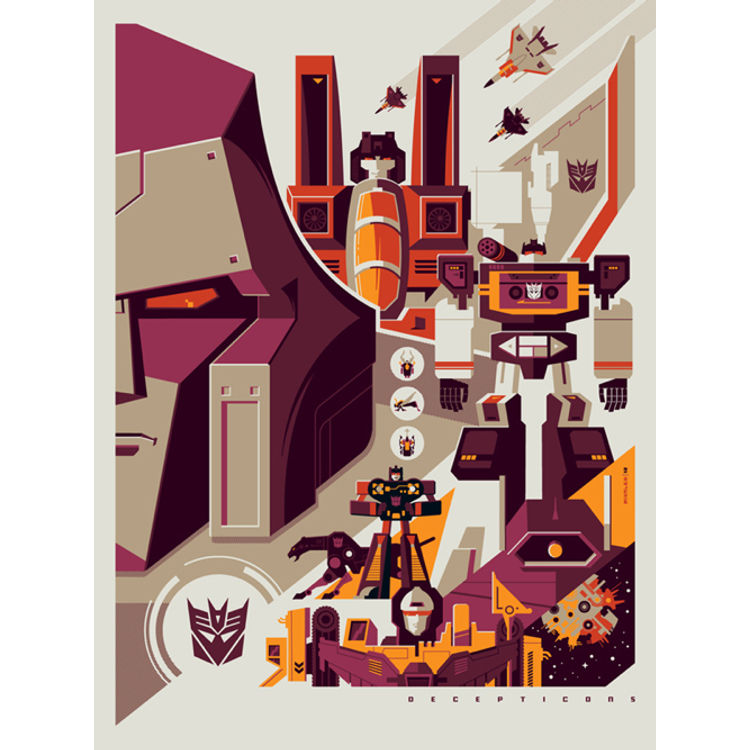 Decepticons by Tom Whalen