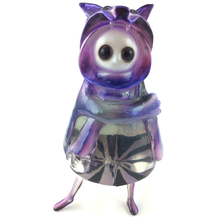 Pink Moon Burst WolfGirl by Shea Brittain