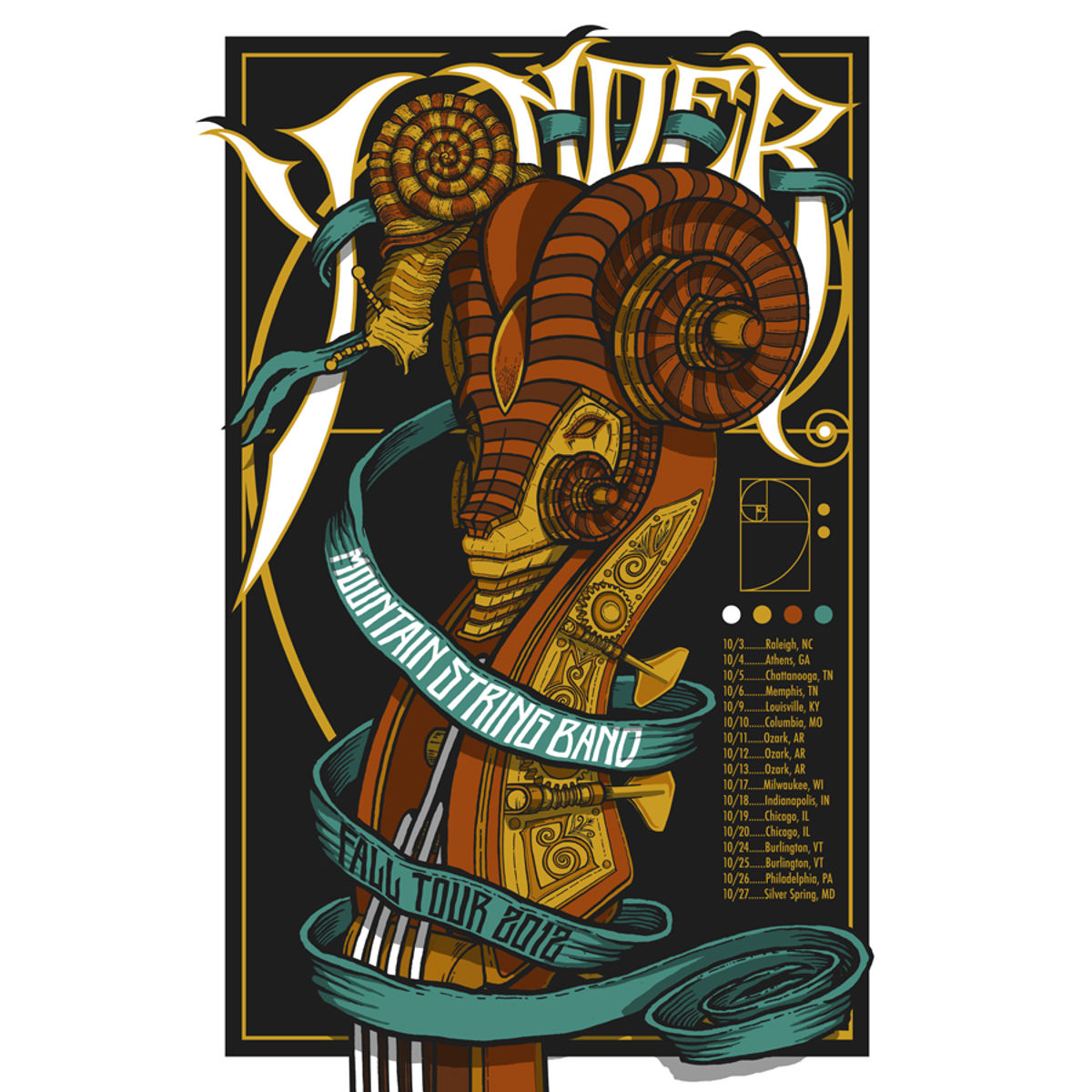 Yonder Mountain String Band - Fall Tour 2012