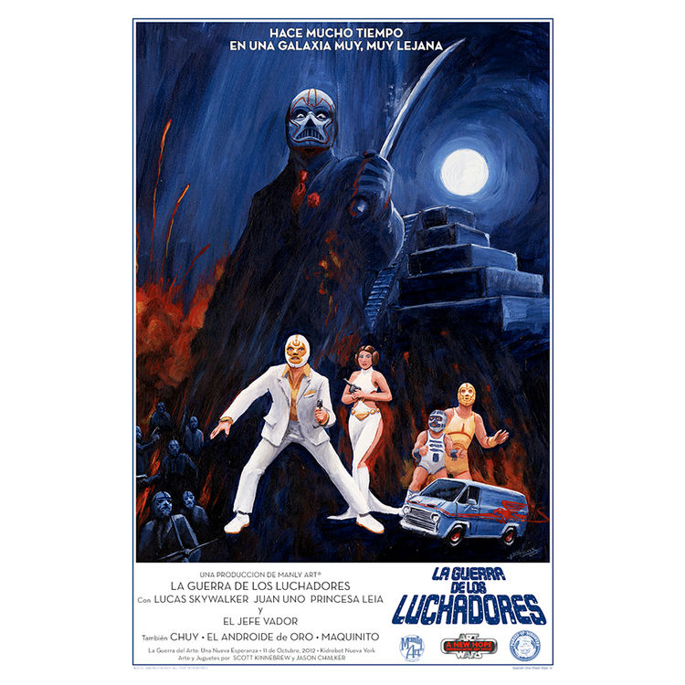 La Guerra De Los Luchadores by ManlyArt (Jason Chalker)