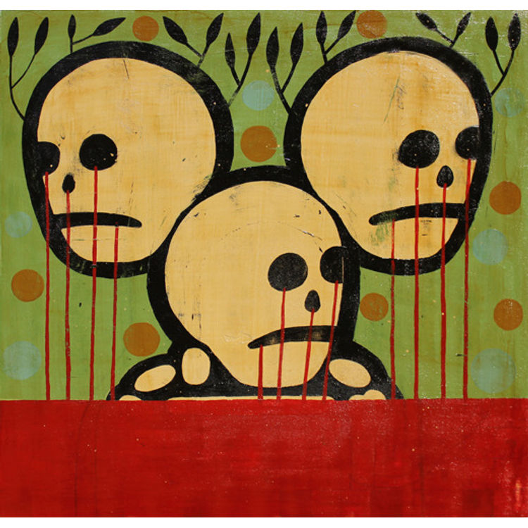 Blood Fountains by Mike Egan