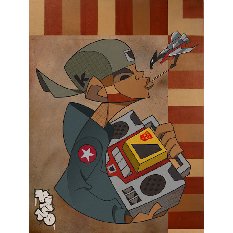 Ghetto Blaster by kaNO