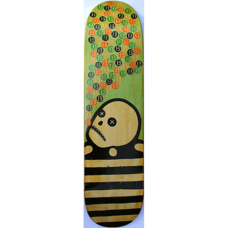 Skate Deck #3 by Mike Egan
