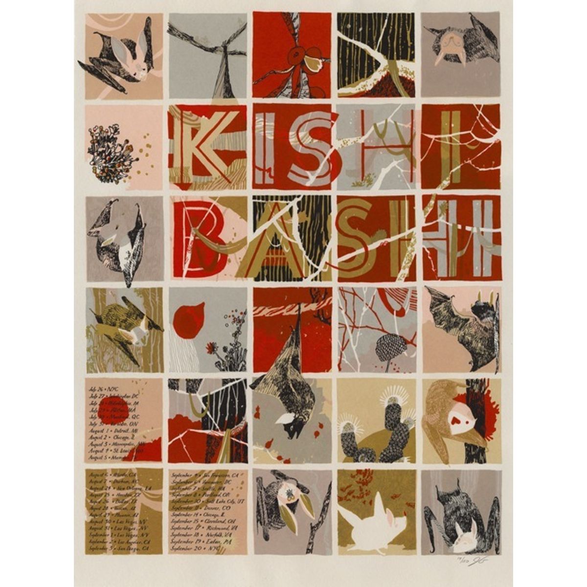 Kishi Bashi Summer - Fall 2012 North America Tour