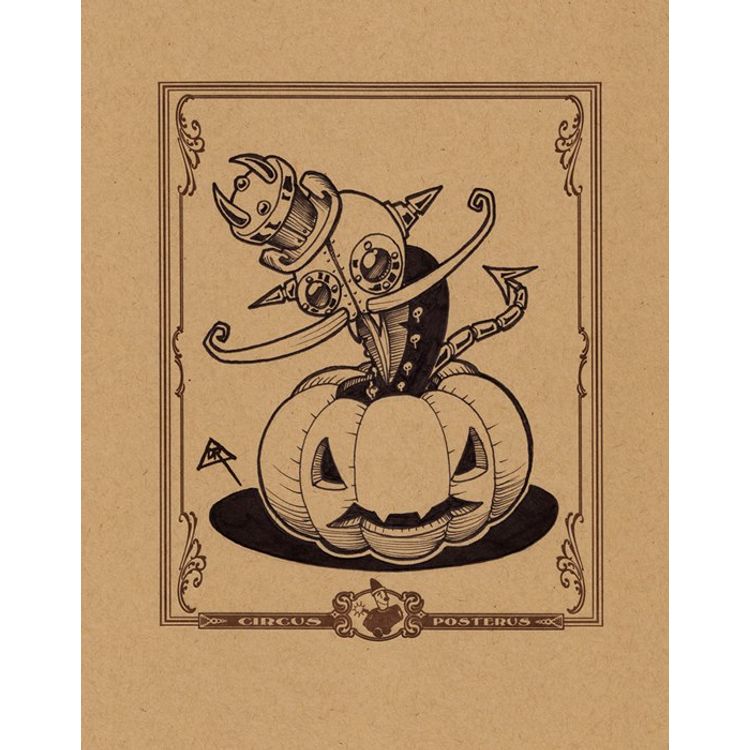 Pumpkin Devil Mech by Doktor A