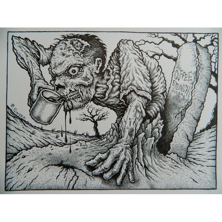 Wake the Dead Coffee by Ryan Singer