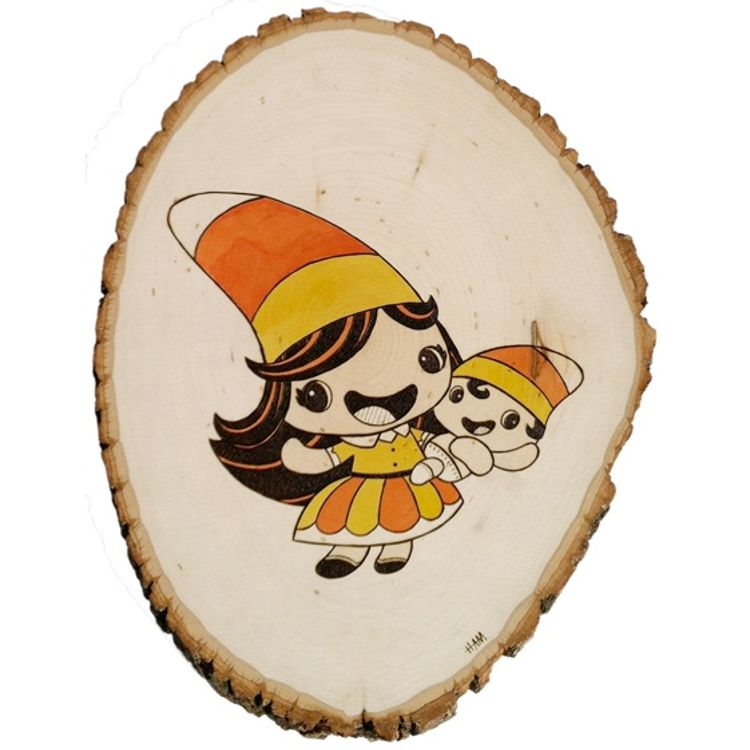 Candy Corn Girl by Greg Ham