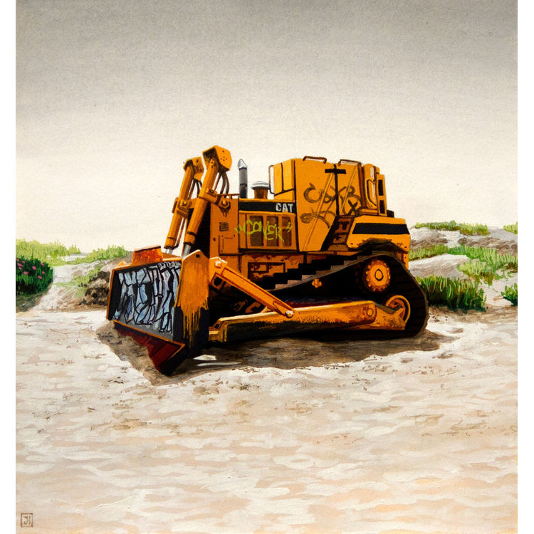 Ocean Beach Plow II by Jessica Hess
