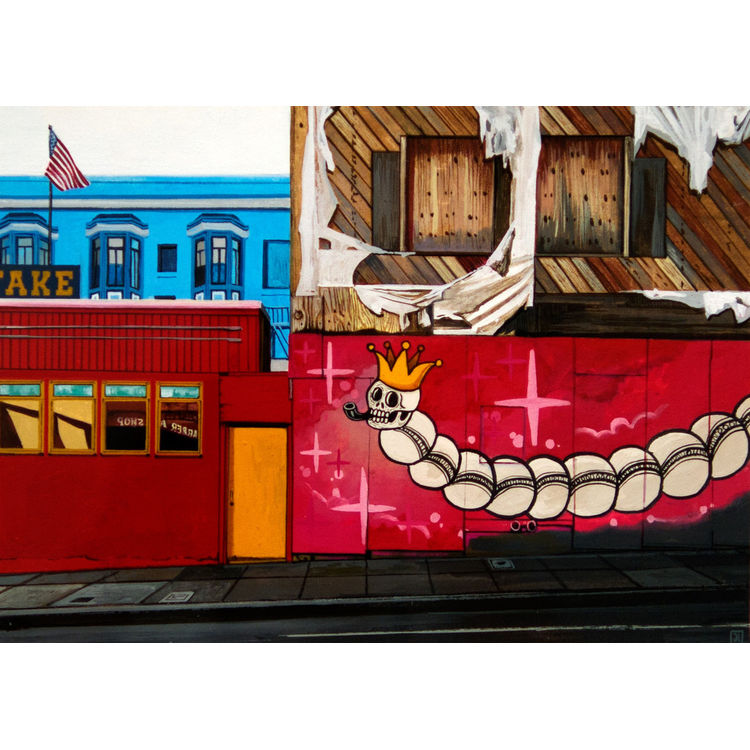 California Caterpillar by Jessica Hess