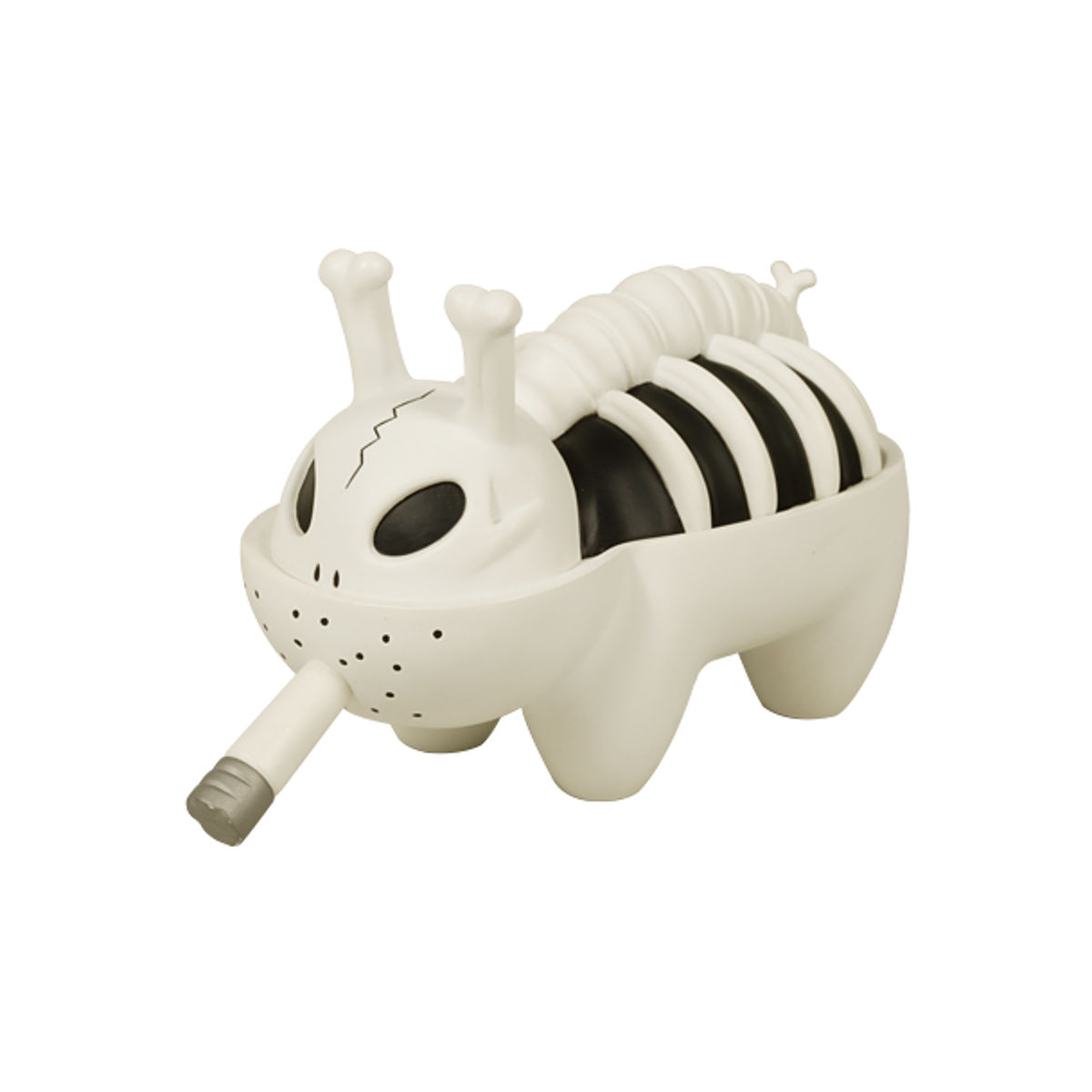 Bone Bunny - white and black
