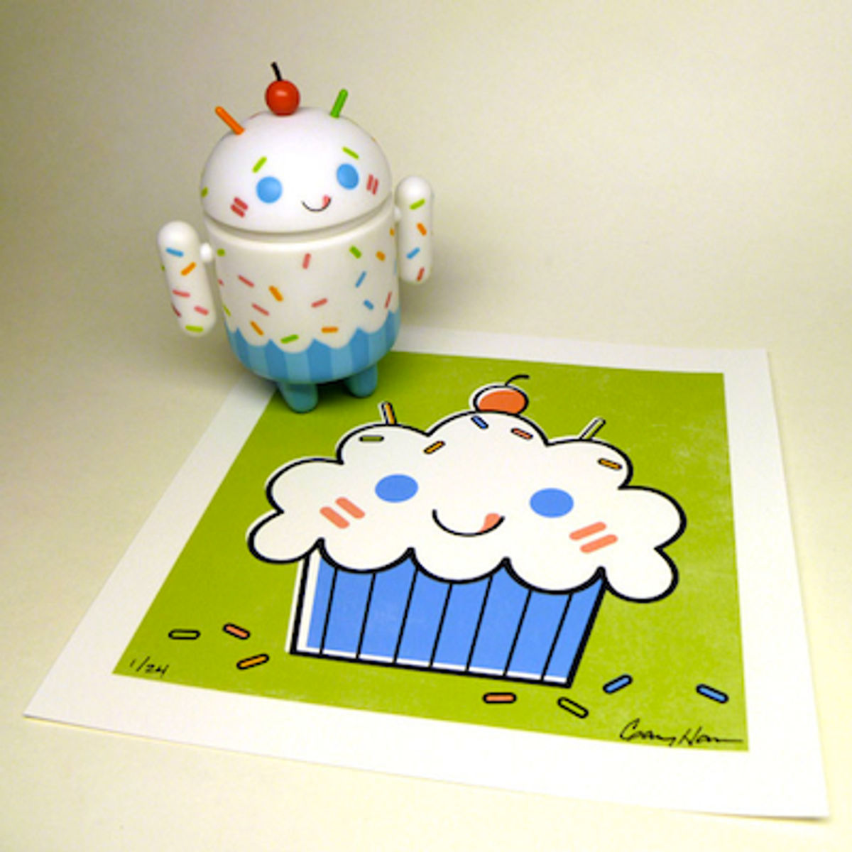 Vanilla Cupcake AP Print